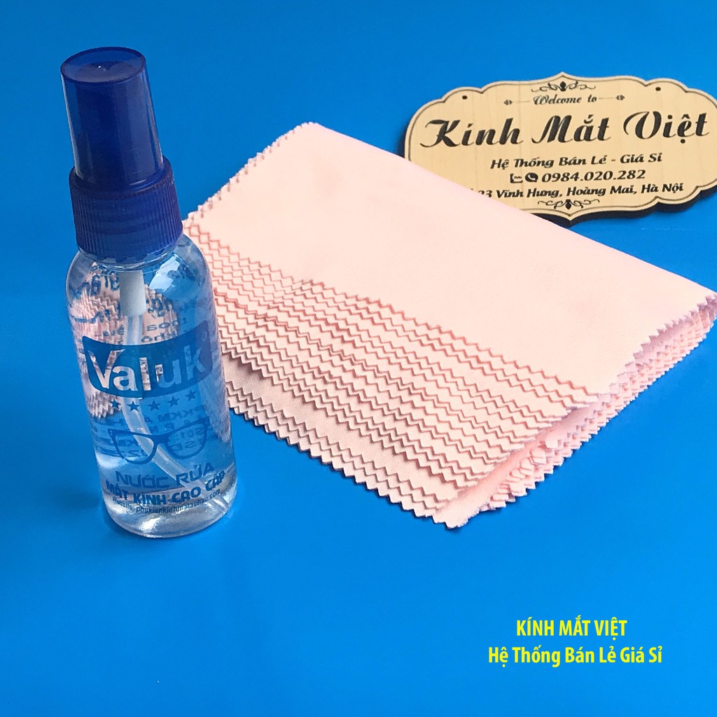 Nước xịt rửa mắt kính chuyên dụng - Kính Mắt Việt