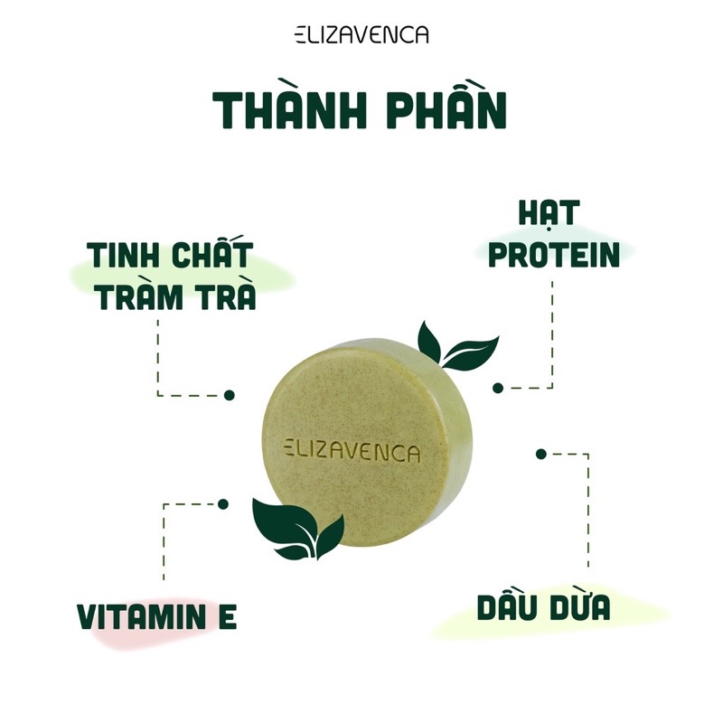 COMBO Xà Phòng + Xịt Mụn Lưng ELIZAVENCA.