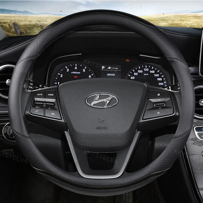 Bao Da Bọc Vô Lăng Xe Hơi Hyundai VENUE KONA TUCSON SANTA CRUZ SANTA FE Pralisade ACCENT ELANTRA SONATA 2022