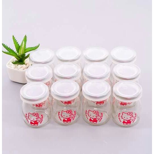 [GIÁ HỦY DIỆT] Hũ làm sữa chua loại 100ml - 200ml tại nhà