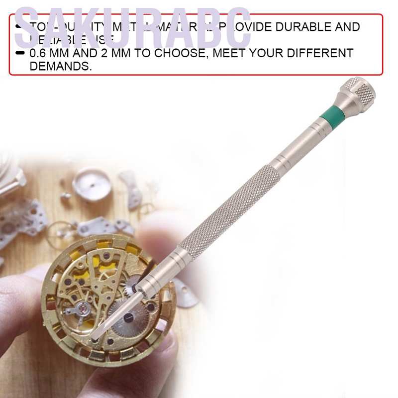 Bộ Tua Vít Sửa Chữa Đồng Hồ Đeo Tay 0.6mm / 2.0mm