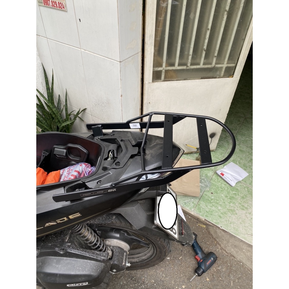 Thùng xe Airblade 150 , thùng Givi E43NTL và baga Air Blade 2020, hàng givi chính hãng, bảo hành 2 năm