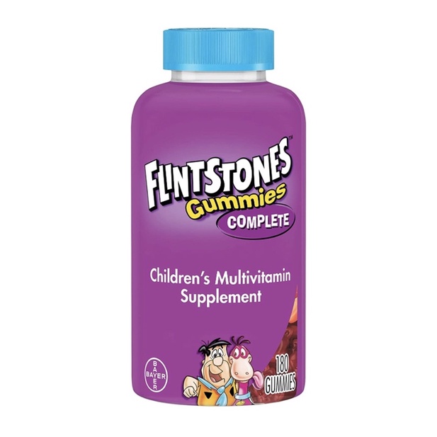 Kẹo dẻo viên nhai vitamin tổng hợp cho bé Flintstones Multivitamins 160viên USA