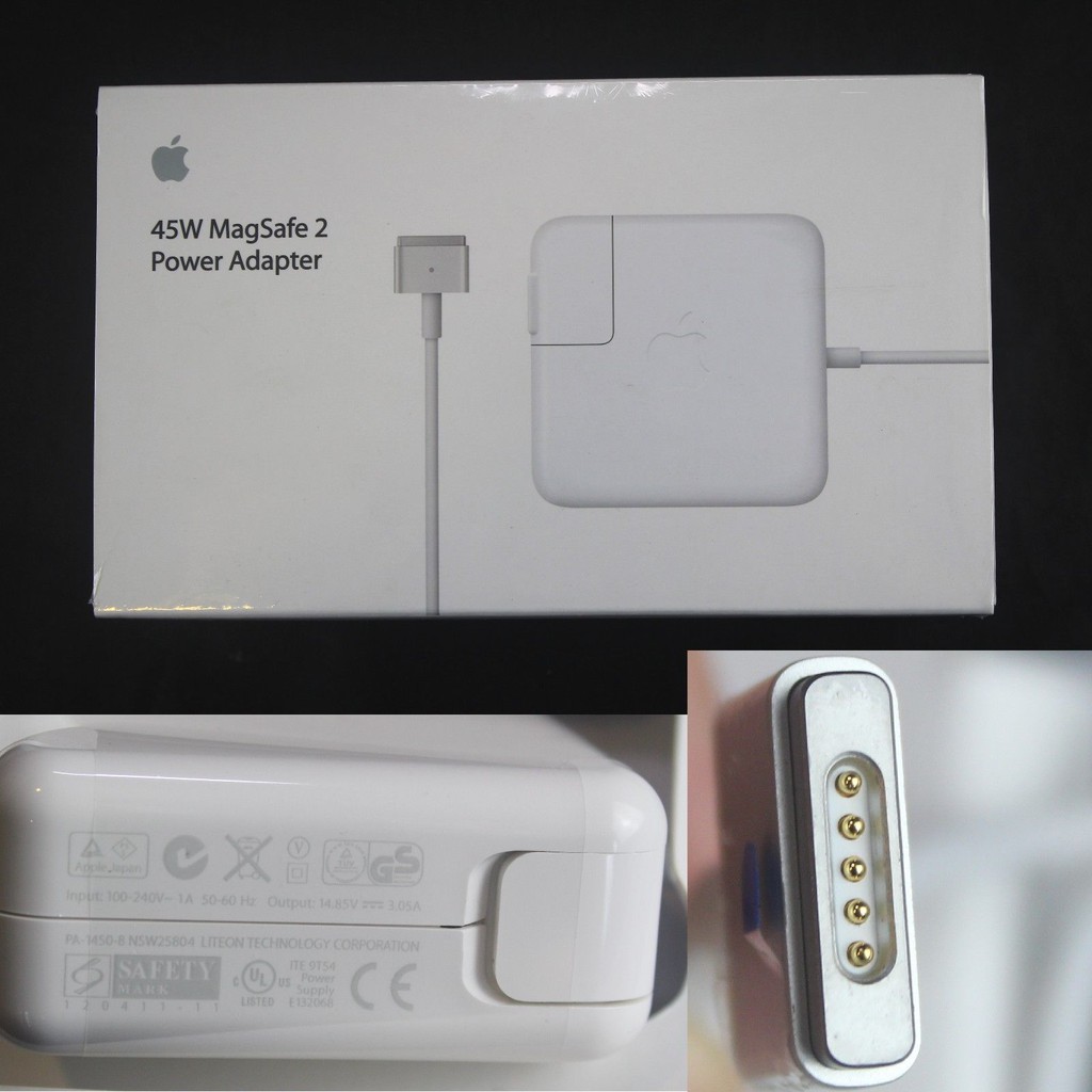 [Mã 159ELSALE hoàn 7% đơn 300K] Sạc Apple Macbook 45W MagSafe 2 Power Adapter MD592 - NEW - Bảo hành 12 tháng