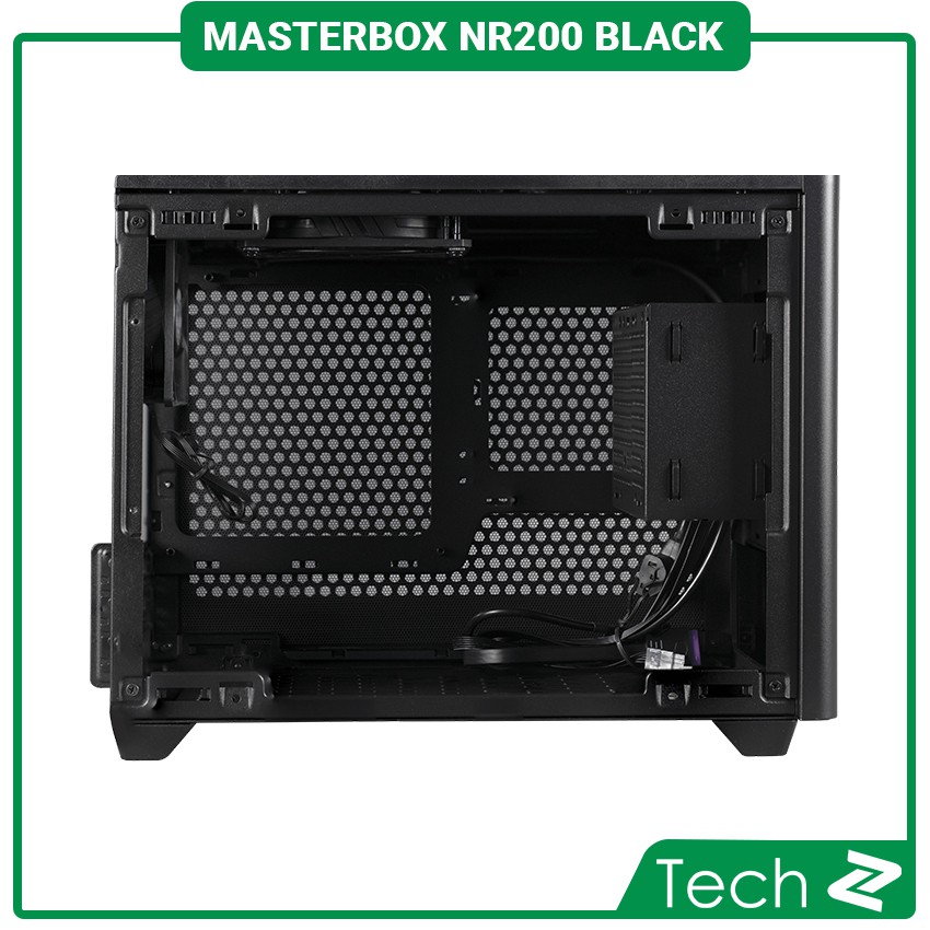 Vỏ case Cooler Master MasterBox NR200 Black (Mini ITX Tower/Màu đen)