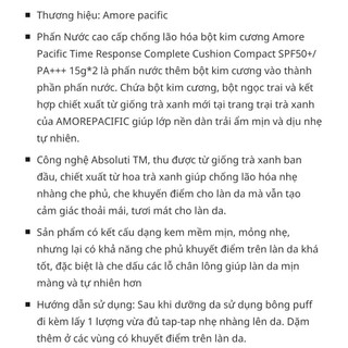 Phấn nước chống lão hóa AMORE