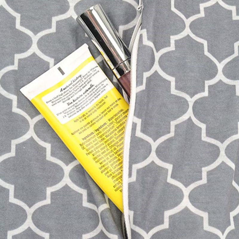 Wmmb Khăn Quàng Cổ Hai Lớp Ẩn Có Khóa Kéo Cho Nữ