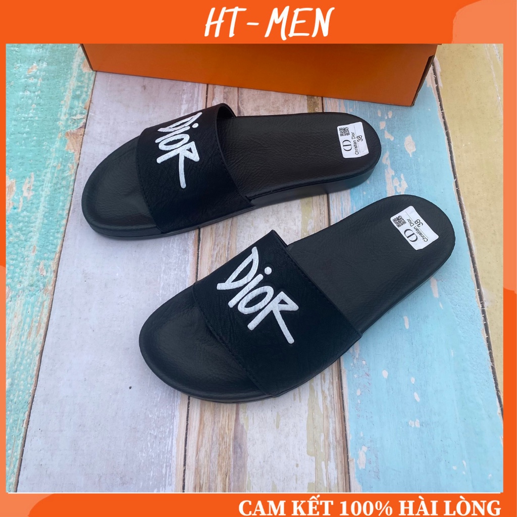 Dép Nam Quai Ngang Thời Trang Dior Hàng Full Hôp