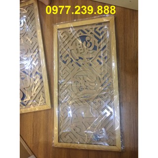 chắn khói gỗ sồi 81cm