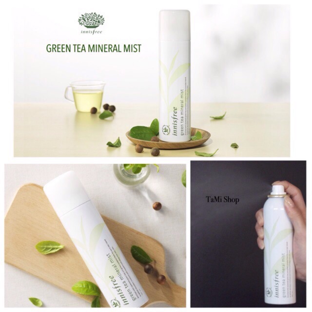 Xịt Khoáng Trà Xanh Innisfree Green Tea Mineral Mist