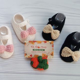 Giày len handmade cho bé !!