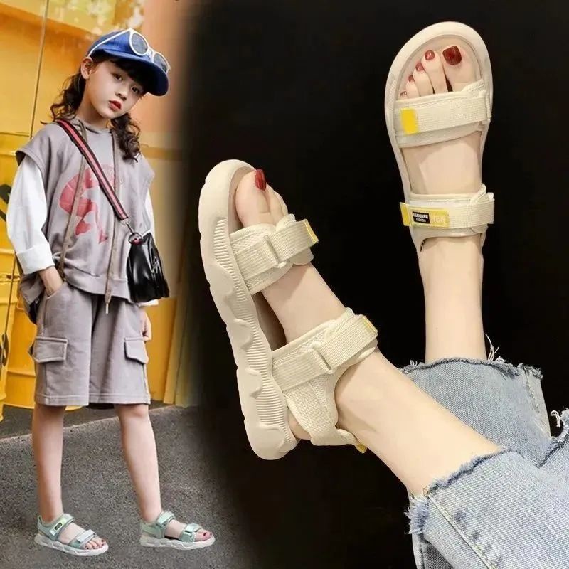 Giày Sandal Đế Mềm Thời Trang Sành Điệu Dành Cho Bé Gái Offer~2022