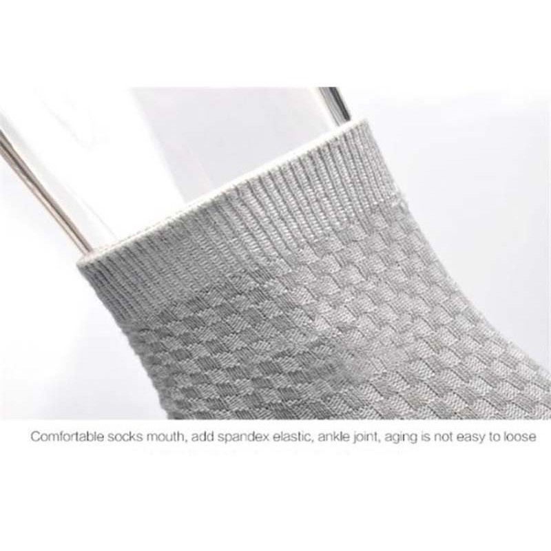 Vớ sợi tre khử mùi thoáng khí phong cách thể thao thời trang công sở cho nam