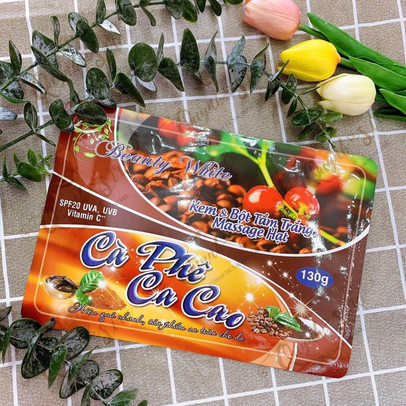 TẮM TRẮNG BODY CÀ PHÊ CA CAO