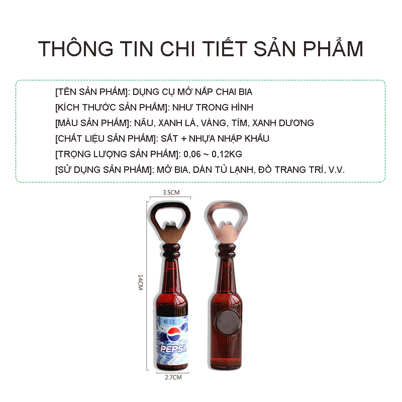 <24h Lô hàng> W&G Dụng cụ mở chai bia sáng tạo retro trang trí quầy bar được cá nhân hóa Dụng cụ mở chai đồ uống gia đình