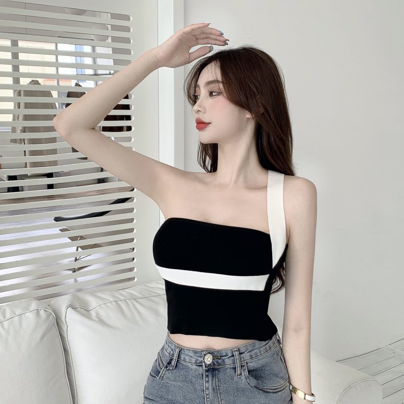 Áo Lửng Trễ Vai Phong Cách Hàn Quốc Quyến Rũ Dành Cho Nữ