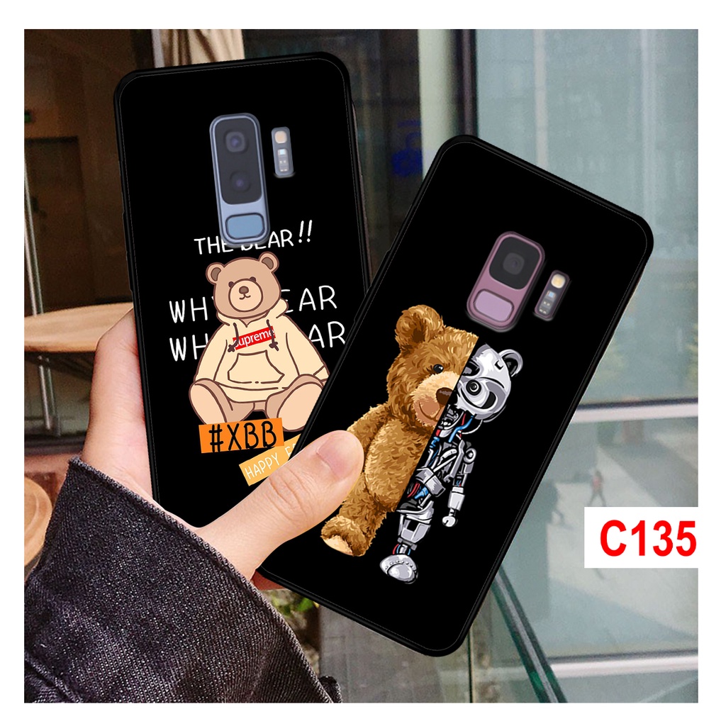 Ốp Samsung S9 - S9 Plus in hình gấu đáng yêu,cute. ốp rẻ bền đẹp.