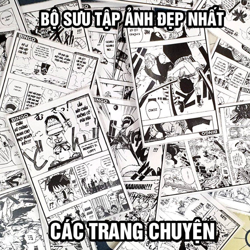 Tranh Dán Tường In Nhiệt Truyện Tranh Chủ Đề OnePiece Manga Anime Poster Decor Góc Học Tập Làm Việc - BINGO STORE