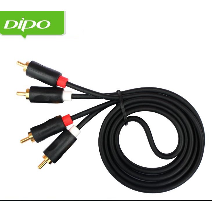 Cáp AV hoa sen 2 đầu RCA chính hãng DIPO