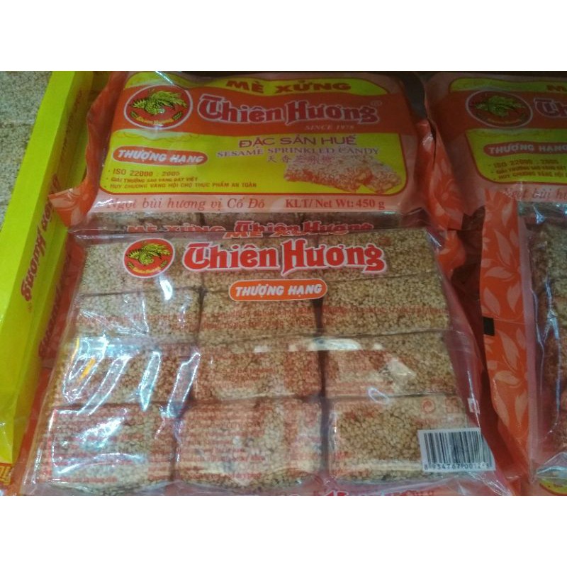 Mè xửng dẻo thẻ 12 miếng 450g