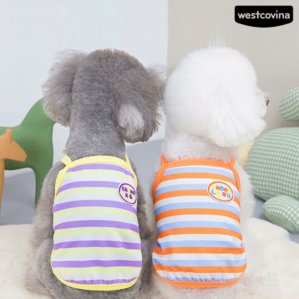 [Mới]♞Áo Thun Sọc Ngang Cho Thú Cưng