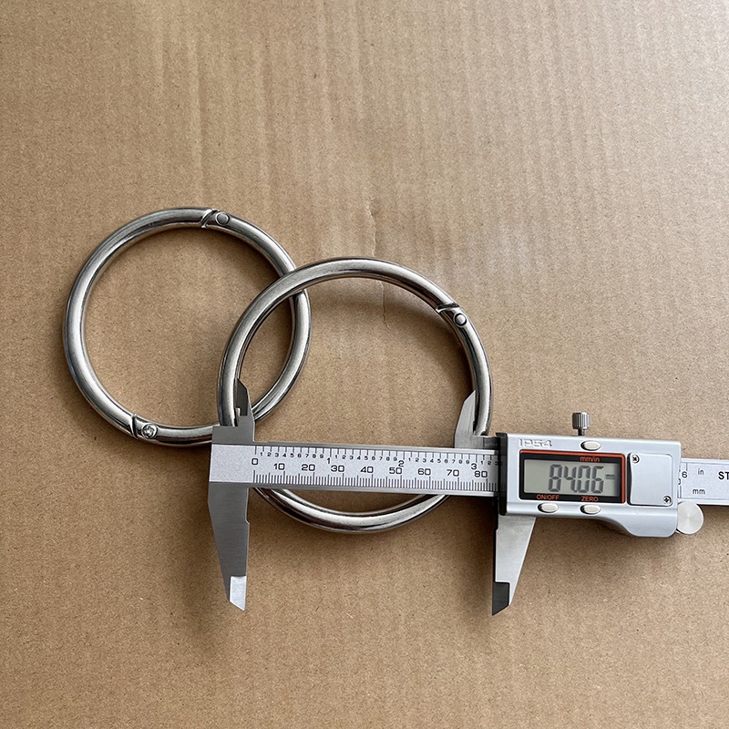 Vòng xỏ mũi bò Pakistan Vòng xỏ mũi bò inox 304 nhẵn 2 kích cỡ Vòng xỏ mũi trâu bò Khuyên mũi bò Phụ kiện kìm bấm xỏ mũi