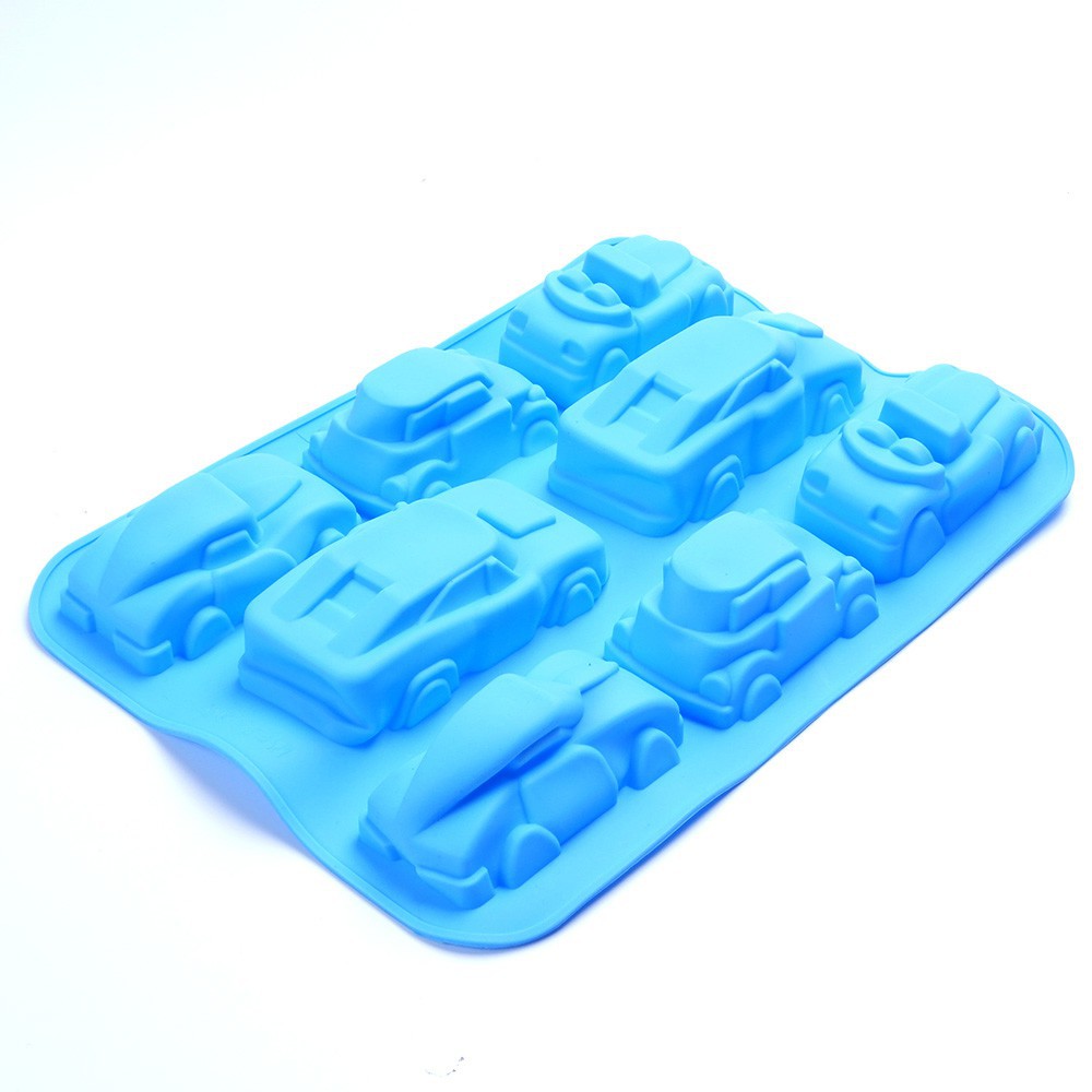 Khuôn silicone nướng bánh 8 ô hình xe Jeep