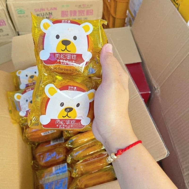 Bánh mặn- Bông lan Gấu chà Bông