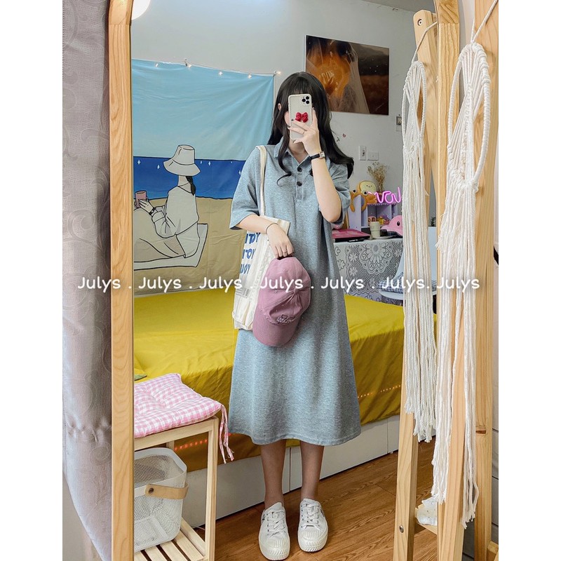 [Mã FATHANG5 giảm 10K đơn 50K] VÁY POLO THUN 3 màu (ảnh thật shop chụp kèm video) | BigBuy360 - bigbuy360.vn