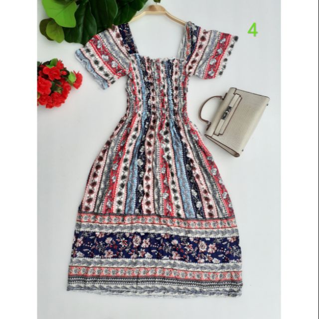 Đầm đũi thổ cẩm nhiều mẫu