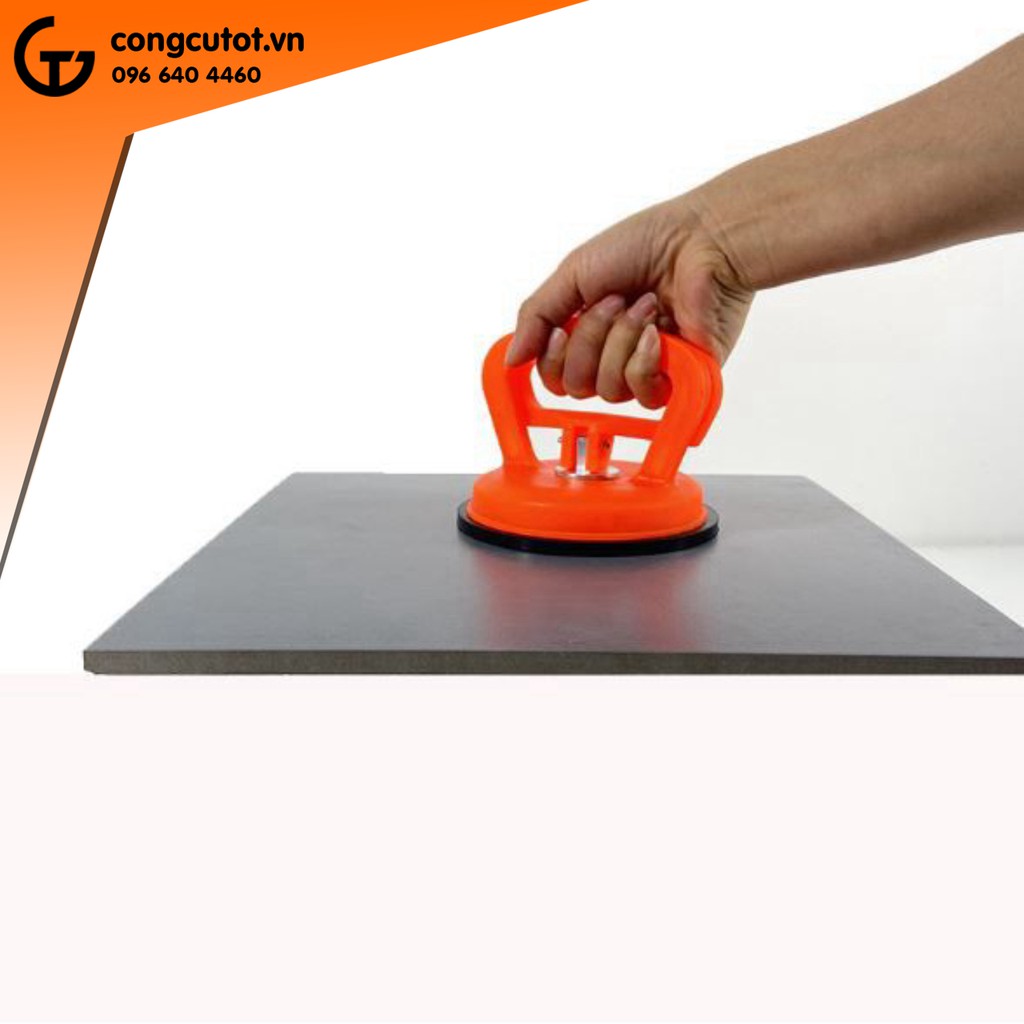 Tay hít kính đơn phi 12cm hít đứng 50kg