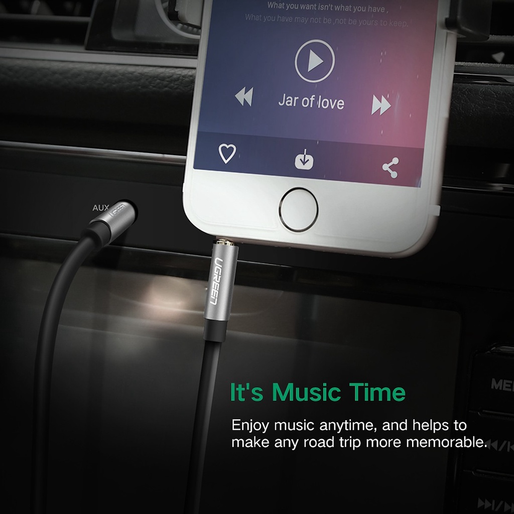 Dây Loa 2 đầu 3.5mm Dài 3m Ugreen 10736 - Hàng Chính Hãng