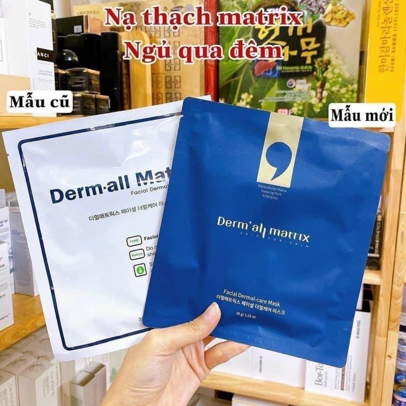 MẶT NẠ DERM ALL MATRIX 1 Hộp 4 miếng