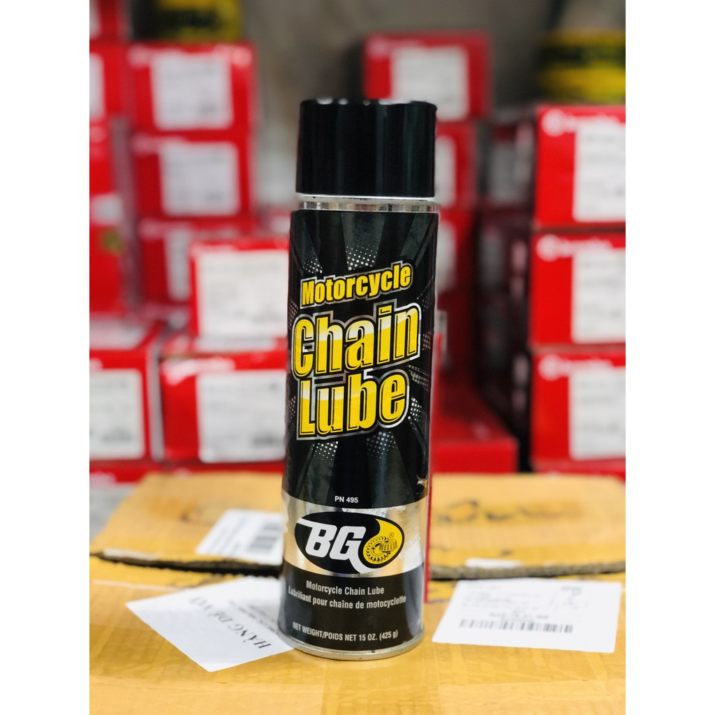 Dưỡng Sên Xe Máy BG Motorcycle Chain Lube 500ML