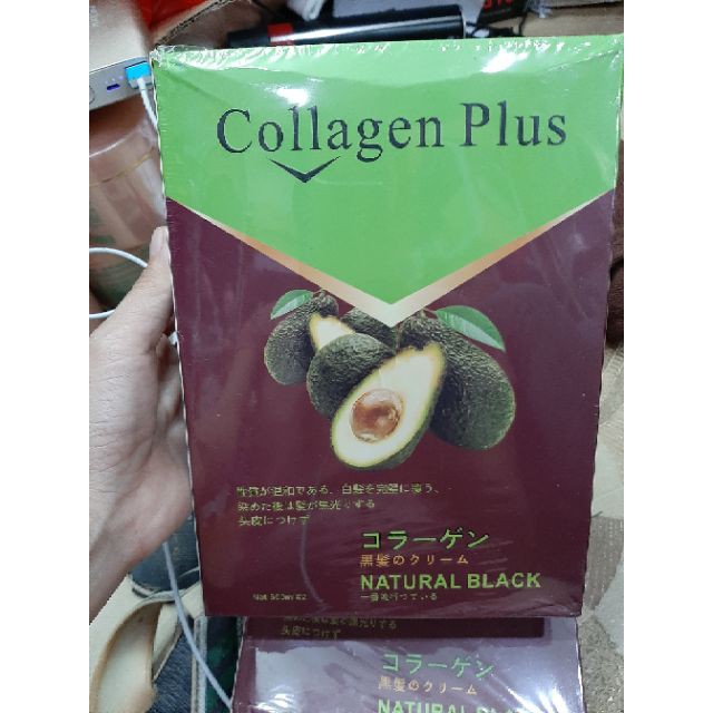 NHUỘM ĐEN COLLAGEN TINH CHẤT BƠ CHUYÊN GIA PHỦ TÓC BẠC/ NHUỘM PHỦ BẠC TẠI NHÀ/ NHUỘM ĐEN KHÔNG BÁM DA ĐẦU