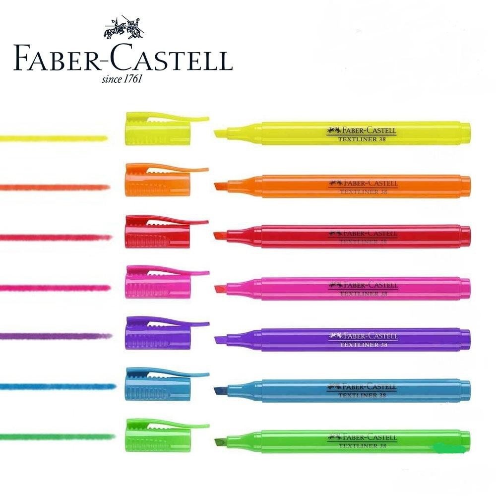 [Tông Màu Pastel & Dạ Quang Sáng] Bút Dạ Quang Faber-Castell Textliner 38 Pastel & Fluorescent