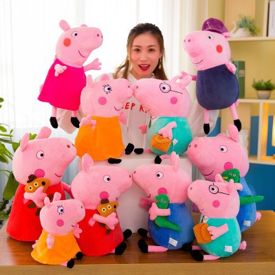 Đồ chơi heo Peppa nhồi bông dễ thương kích thước 20-50cm