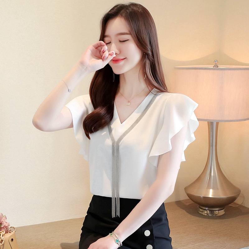 Áo Chiffon Công Sở Không Tay Phong Cách Hàn Quốc Cho Nữ | BigBuy360 - bigbuy360.vn
