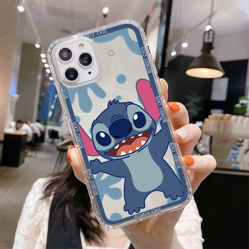 Ốp Điện Thoại Tpu Mềm Chống Sốc In Hình Stitch Cho iPhone 11 12 13 pro max XS X XR XSMax 7 8 6 6s plus SE 2020