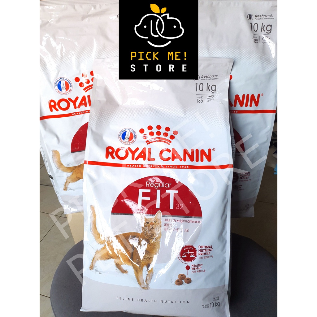 [ CHÍNH HÃNG ] Hạt Royal Canin Fit32 | Fit 32 Cho Mèo Trưởng Thành Vận Động Thường Xuyên 2kg 10kg