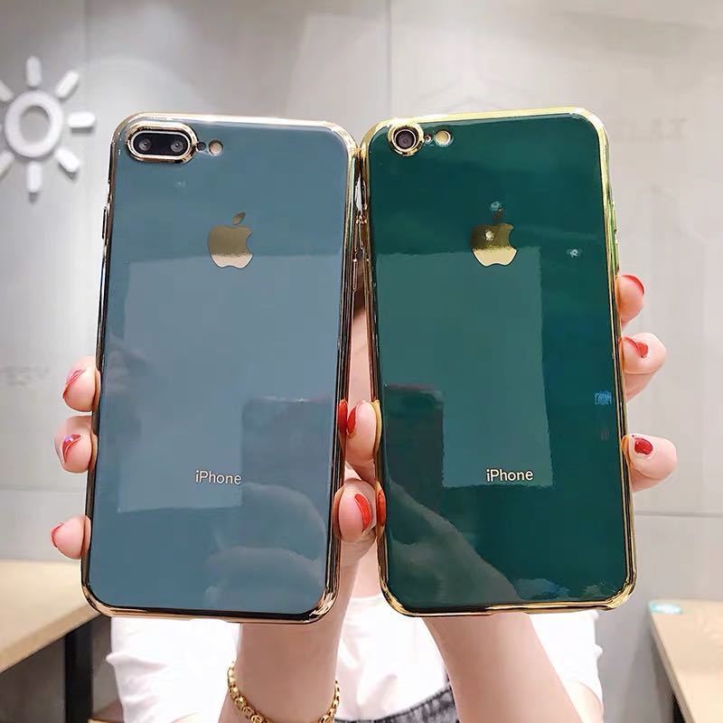 Ốp Lưng Silicone Mềm Chống Sốc Cho Apple 7 Plus Iphone 11 8p 7 / 8 5.8 Apple X