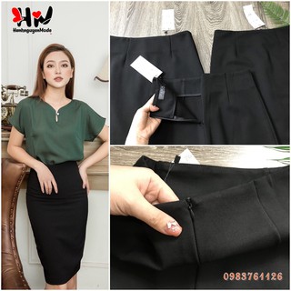 Chân váy bút chì dài cao cấp