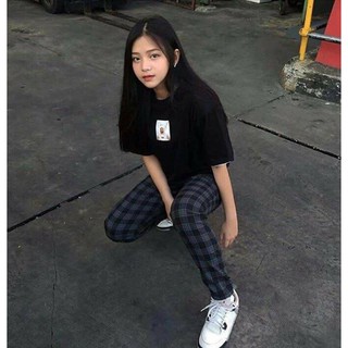 Quần Plaid pants