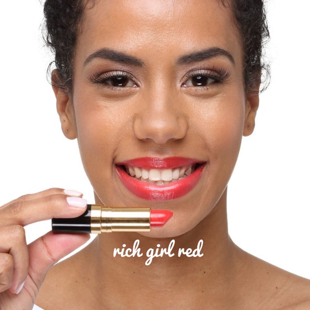 Son Revlon Super Lutrous Rich Girl Red đỏ san hô