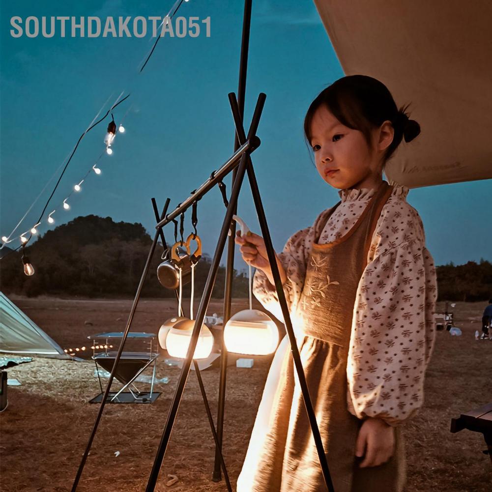 [Hàng Sẵn] Đèn dây treo LED cắm trại Đa chức năng Trang trí ngoài trời【Southdakota051】