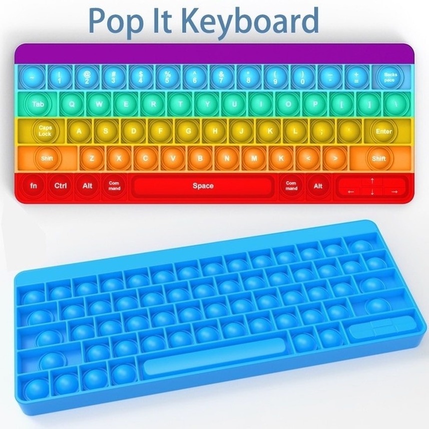 COD Pop It bàn phím Đồ chơi giải trí thông minh, giảm căng thẳng hiệu quả cho người lớn, trẻ em