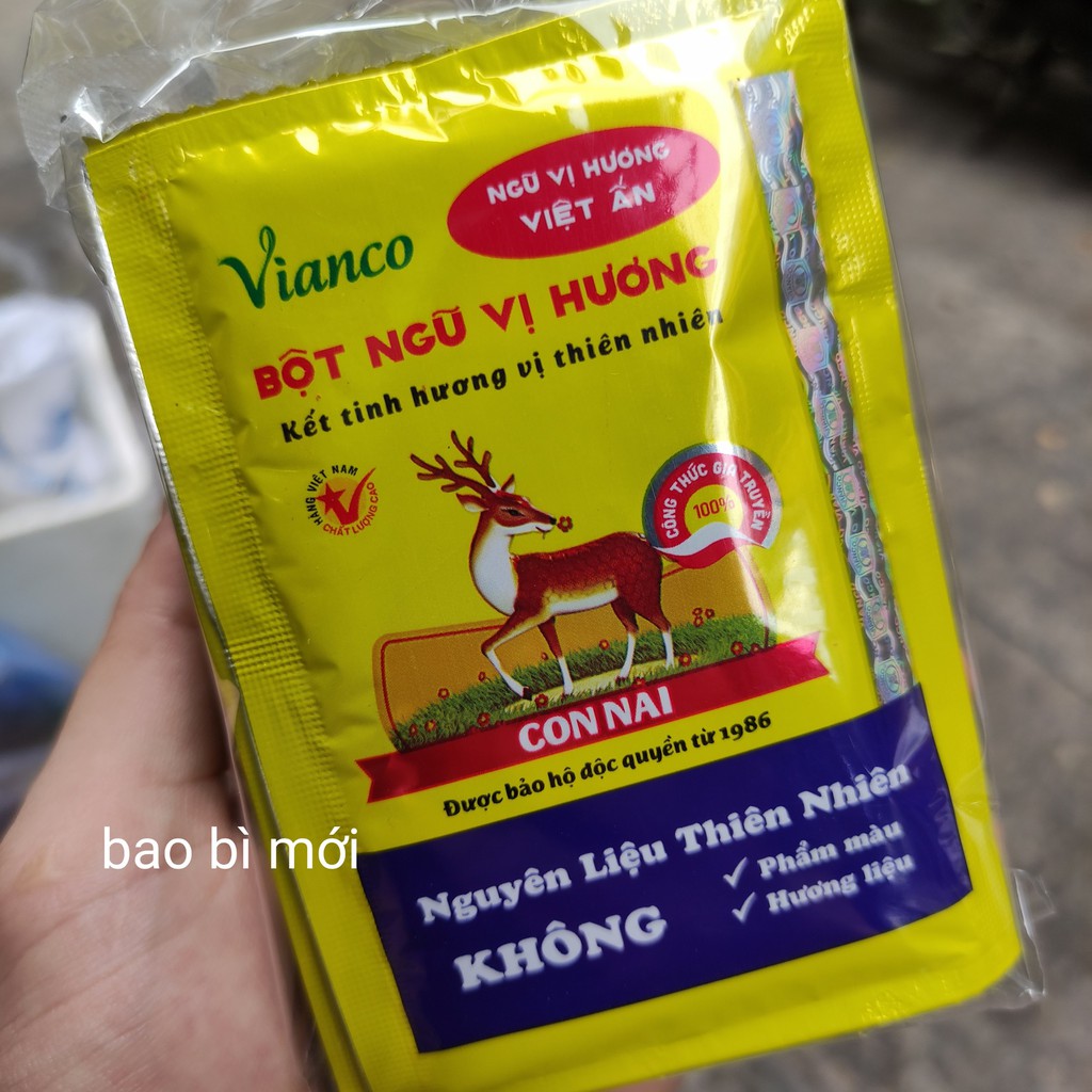 Bột cà ri, bò kho, bún bò, lagu Nam Ấn cuẩn vị thơm ngon - 1 gói