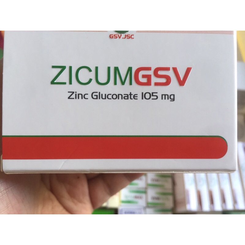 hỗ trợ tăng sức đề kháng zincum gsv hộp 60 viên