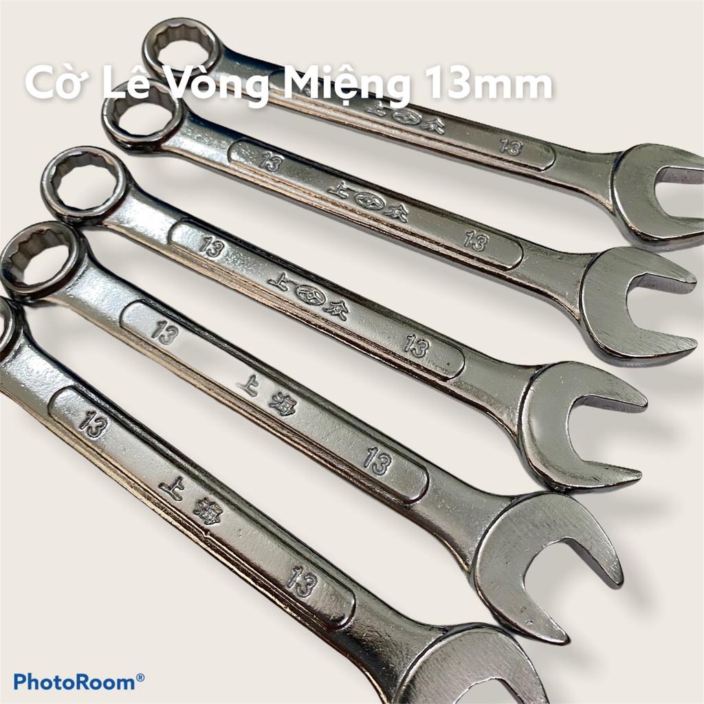 Cờ lê vòng miệng 13mm 2 đầu