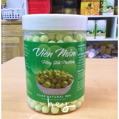 1kg viên mầm hồng sâm mát cha